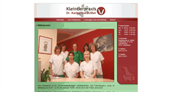 Desktop Screenshot of kleintierpraxis-dr-stoessel.de